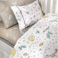 Σετ Σεντόνια Bebe Meteor 3Τμχ (2X115X170, 30X40)