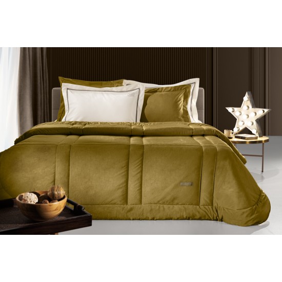Πάπλωμα Cristal Velvet Golden 180x220