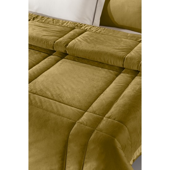 Πάπλωμα Cristal Velvet Golden 180x220