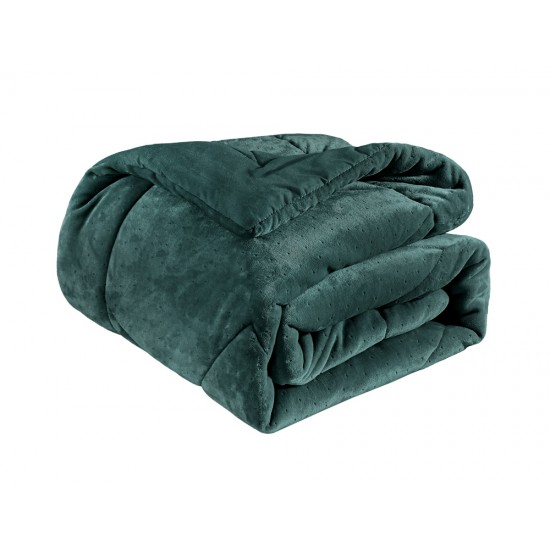 Κουβερτοπάπλωμα Ημίδιπλο 180X240 - Drops Petrol