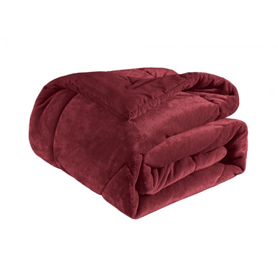 Κουβερτοπάπλωμα Υπέρδιπλο 220X240 - Drops Wine