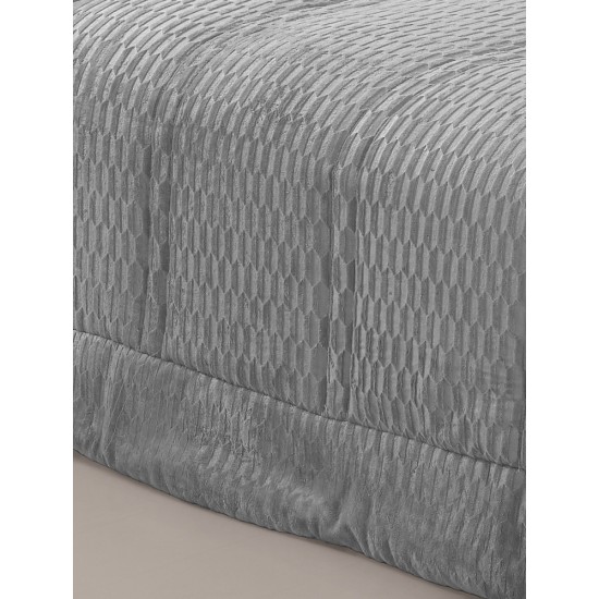 Κουβερτοπάπλωμα Μονό 160X240 - Gali Grey