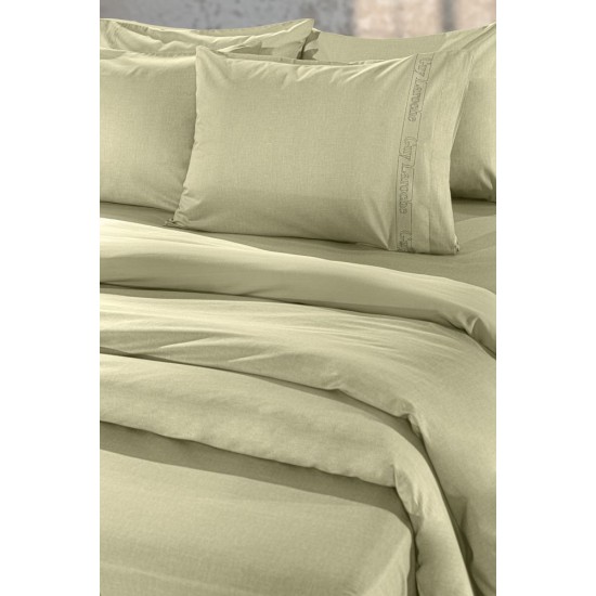 Παπλωματοθήκη Γίγας 255X245 - Color Plus Olive