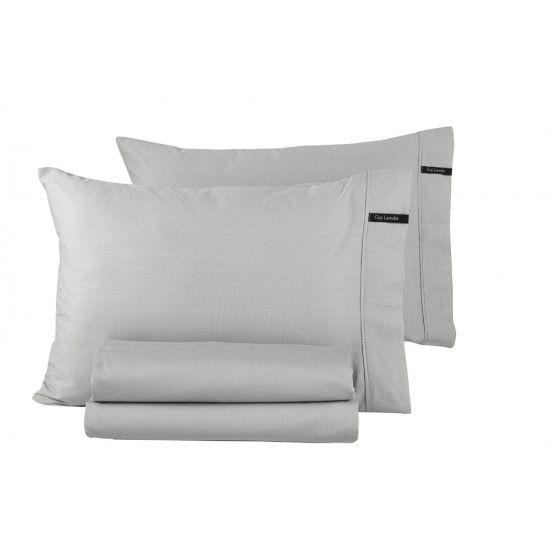 Παπλωματοθήκη Γίγας Minimal Silver 255X245