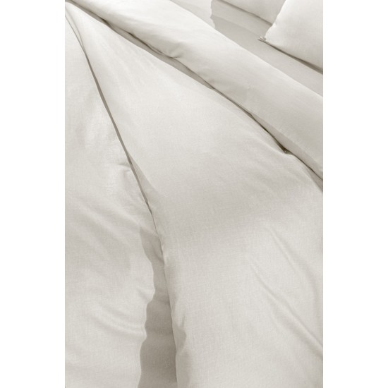 Παπλωματοθήκη Γίγας 255X245 - Color Plus Ivory