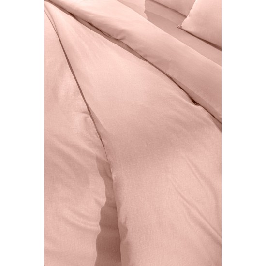 Παπλωματοθήκη Γίγας 255X245 - Color Plus Coral