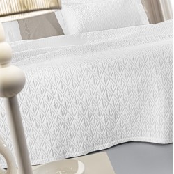 Κουβέρτα Ζακάρ Γίγας 245X260 - Oasis White