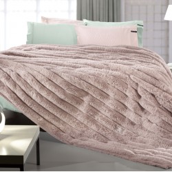 Κουβέρτα St.Moritz Old Pink 260x240