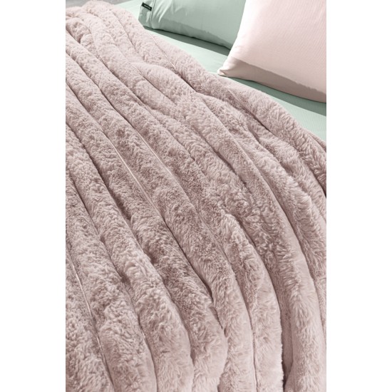 Κουβέρτα St.Moritz Old Pink 260x240