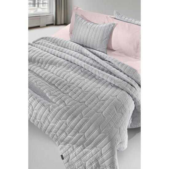 Σετ Κουβερλί Ημίδπλο 180x240 - Aurora Grey