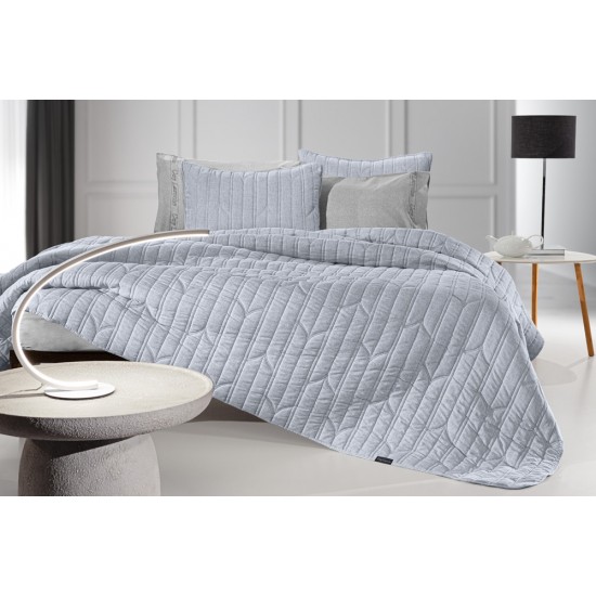 Σετ Κουβερλί Ημίδπλο 180x240 - Aurora Blue