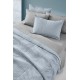 Σετ Κουβερλί Μονό 180X240 - Bone Blue
