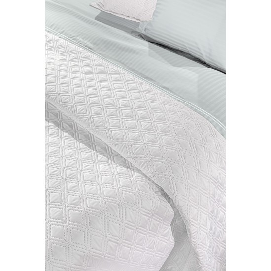 Σετ Κουβερλί Γίγας  240x250 - Honour White