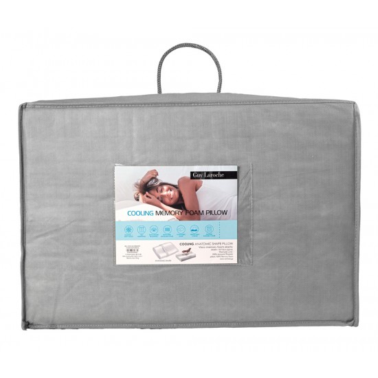 Ανατομικό Μαξιλάρι Ύπνου Cooling (Memory Foam - Antibacterial) 60x40+12