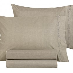 Ζεύγος Μαξιλαροθήκες 50X70 - Color Plus Taupe