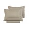 Ζεύγος Μαξιλαροθήκες 50X70 - Color Plus Taupe