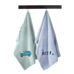 Σετ Πετσέτες 2τμχ (35X50) - Baby Towels Boy Set 3 
