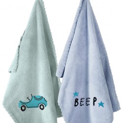 Σετ Πετσέτες 2τμχ (35X50) - Baby Towels Boy Set 3  Σετ Πετσέτες 2τμχ (35X50) - Baby Towels Boy Set 3