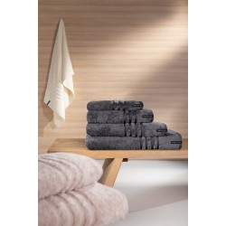 Πετσέτα Λουτρού 90x150 (King Size) - Bonus Anthracite