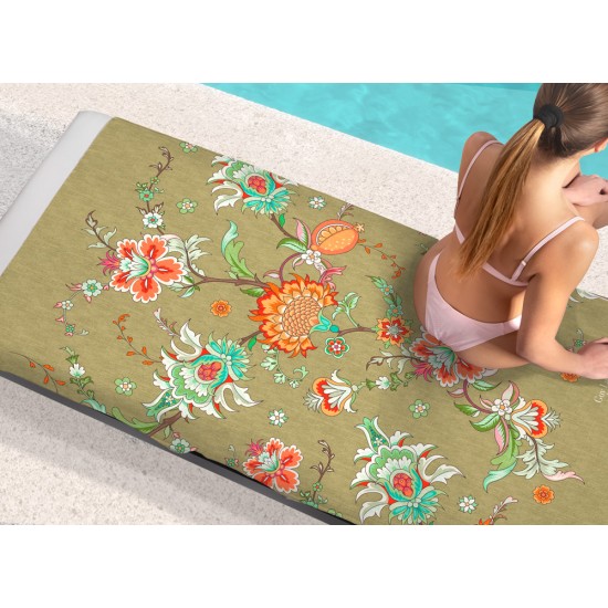 Πετσέτα Θαλάσσης Velour Printed 100x175 - 2401 02
