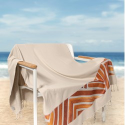 Πετσέτα Θαλάσσης 90X170 Pestemal 19 Beige