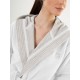 Μπουρνούζι με Κουκούλα -  Monogram White Medium