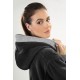 Μπουρνούζι με Κουκούλα -  Monogram Black XXLarge