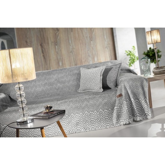 Ριχτάρι Marvin Grey Τριθέσιου Καναπέ 180x300
