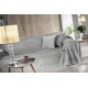 Ριχτάρι Marvin Grey Τριθέσιου Καναπέ 180x300