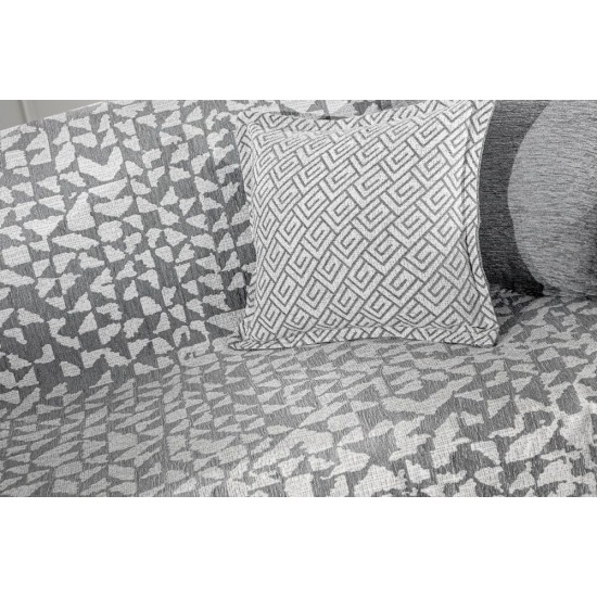 Ριxτάρι Duomo Grey Τριθέσιου Καναπέ 180x300