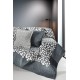 Ριxτάρι Duomo Anthracite Τριθέσιου Καναπέ 180x300