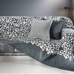 Ριxτάρι Duomo Anthracite Τετραθέσιου Καναπέ 180x350