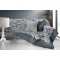 Ριxτάρι Duomo Anthracite Τετραθέσιου Καναπέ 180x350