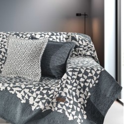 Ριxτάρι Duomo Anthracite Τετραθέσιου Καναπέ 180x350