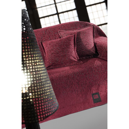 Ριχτάρι Matis Burgundy 2θέσιος 180Χ250