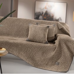 Ριχτάρι Πολυθρόνας 170X150 - Lama Taupe