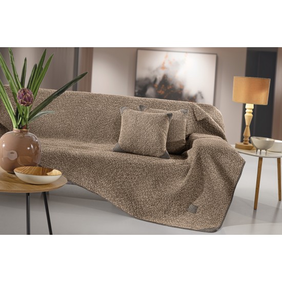 Ριχτάρι Τετραθέσιο 170X350 - Lama Taupe