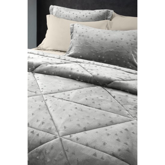 Πάπλωμα Kyoto Grey 220x240 Υπέρδιπλο