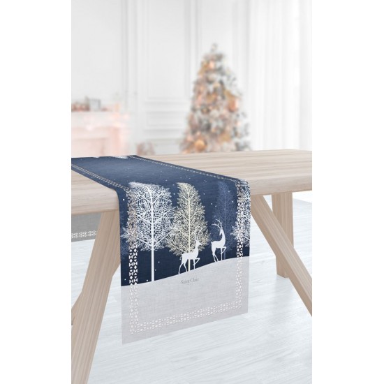 Τραβέρσα 40X160 Christmas 2040 Blue