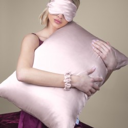 Μαξιλαροθήκη Ύπνου 50x70 - Beauty Sleep Pudra 100% Mulberry Silk