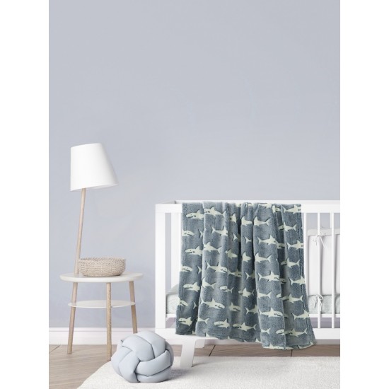 Κουβέρτα Κούνιας 110x140 - Sharky