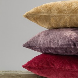 Διακοσμητική Μαξιλαροθήκη Jacquard 45x45 - Cosy Bordeaux