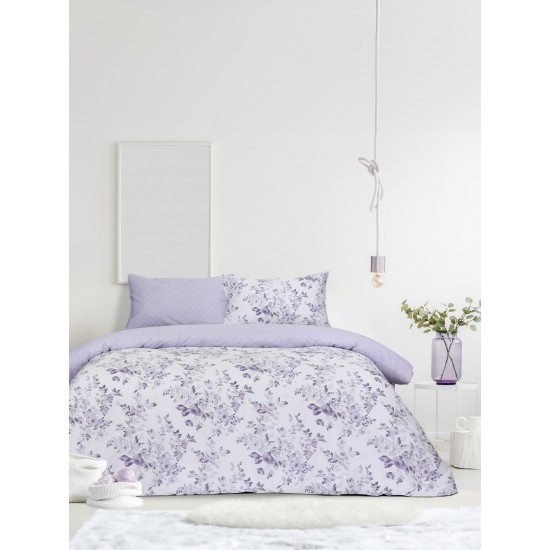 Σετ Σεντόνια Υπέρδιπλα με Λάστιχο - Garden View