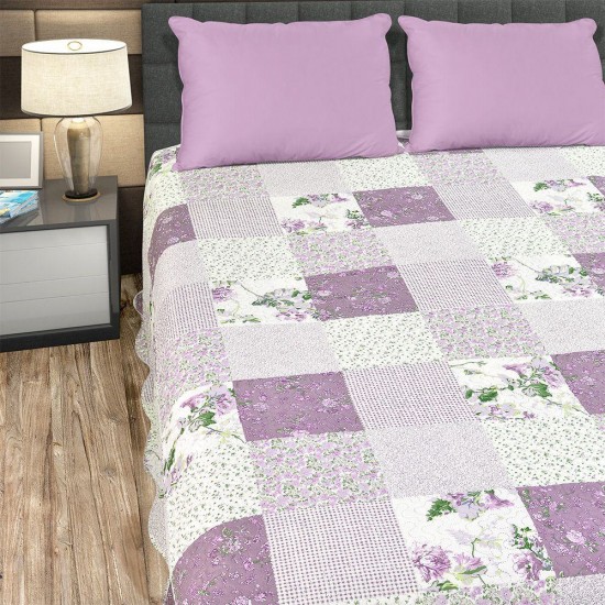 LINO ΚΟΥΒΕΡΛΙ ZIELEN WHITE 220X240 LINO ΚΟΥΒΕΡΛΙ ZIELEN WHITE 220X240