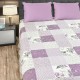 LINO ΚΟΥΒΕΡΛΙ ZIELEN WHITE 220X240 LINO ΚΟΥΒΕΡΛΙ ZIELEN WHITE 220X240