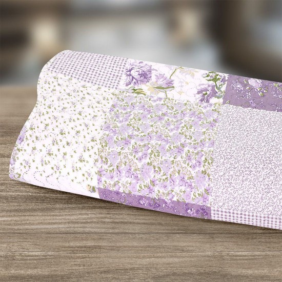 LINO ΚΟΥΒΕΡΛΙ ZIELEN WHITE 220X240 LINO ΚΟΥΒΕΡΛΙ ZIELEN WHITE 220X240