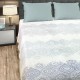 LINO ΚΟΥΒΕΡΛΙ SERY WHITE-GREY 220X240 LINO ΚΟΥΒΕΡΛΙ SERY WHITE-GREY 220X240