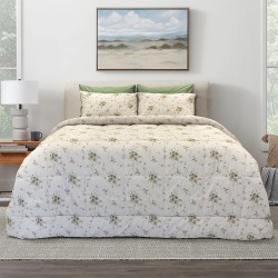 LINO ΚΟΥΒΕΡΛΙ ROSALIE GREEN 220Χ240 LINO ΚΟΥΒΕΡΛΙ ROSALIE GREEN 220Χ240