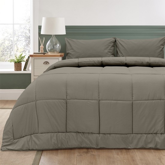 LINO ΠΑΠΛΩΜΑ COLCHA GREY 220X240 LINO ΠΑΠΛΩΜΑ COLCHA GREY 220X240