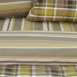 LINO ΣΕΤ ΣΕΝΤΟΝΙΑ REVON HONEY FLANNEL  240X260 LINO ΣΕΤ ΣΕΝΤΟΝΙΑ REVON HONEY FLANNEL  240X260